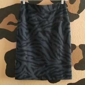 MICHAEL Michael Kors abstract animal print skirt